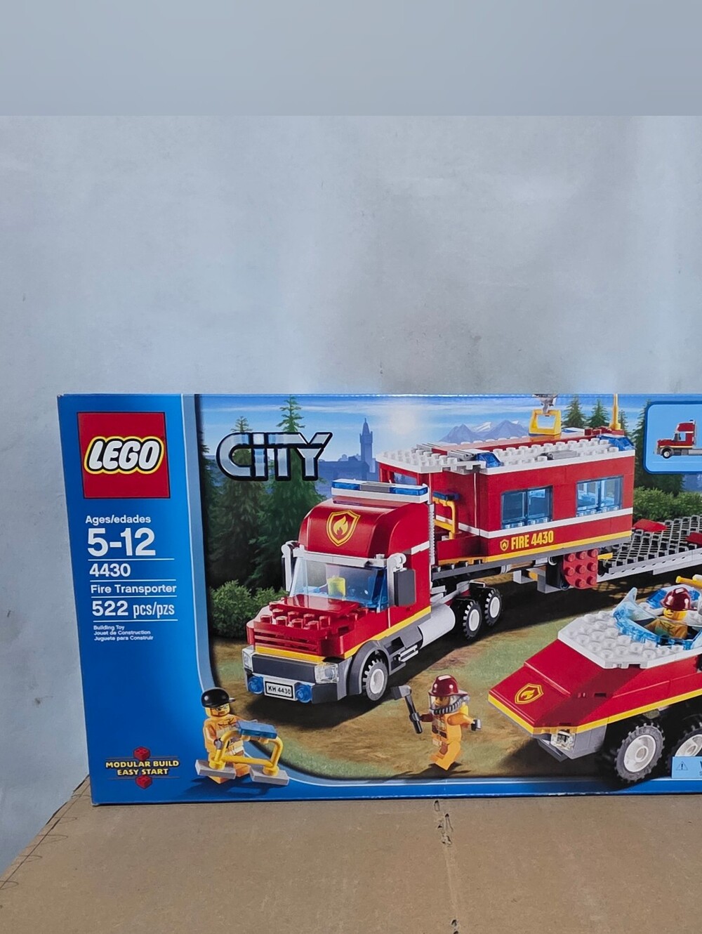 **New Sealed** Rare Lego 4430 City Fire Transporter Retired